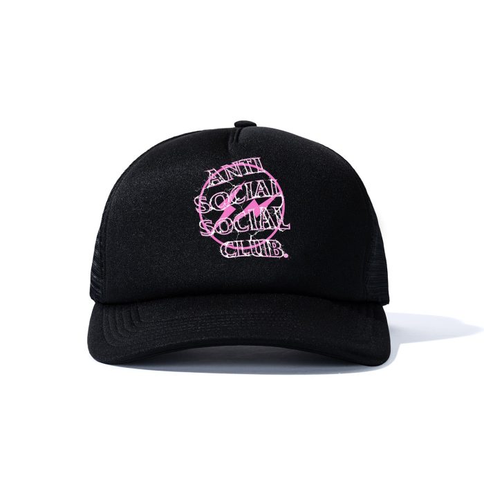 ASSC x Fragment Design Bolt Cap – Black-Pink