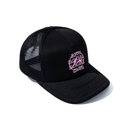 ASSC x Fragment Design Bolt Cap – Black-Pink