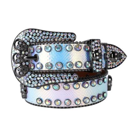 Adabelle Western White BB Belt