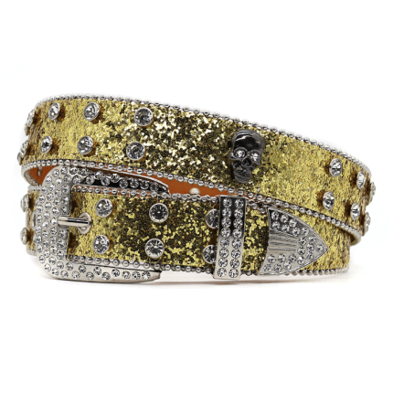Alegra Gold Pearl Peridot BB Belt