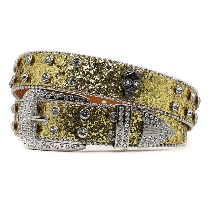 Alegra Gold Pearl Peridot BB Belt