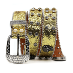 Alegra Gold Pearl Peridot BB Belt