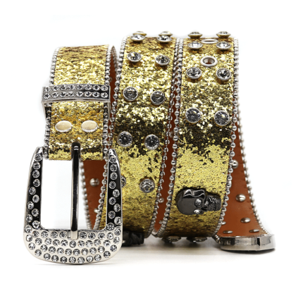 Alegra Gold Pearl Peridot BB Belt