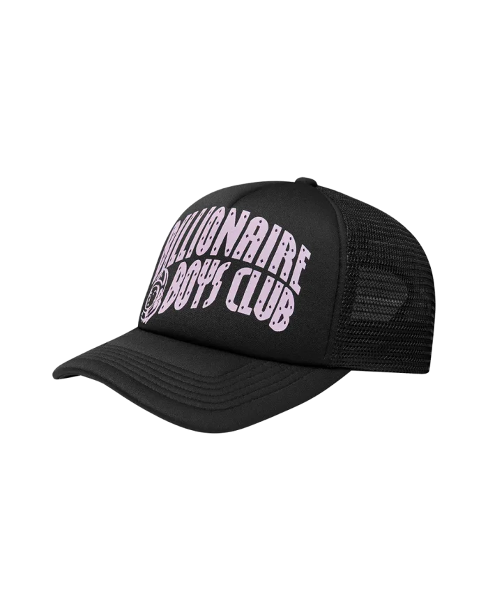 Arch Logo Trucker Cap – Billionaire Boys Club Pink-Black