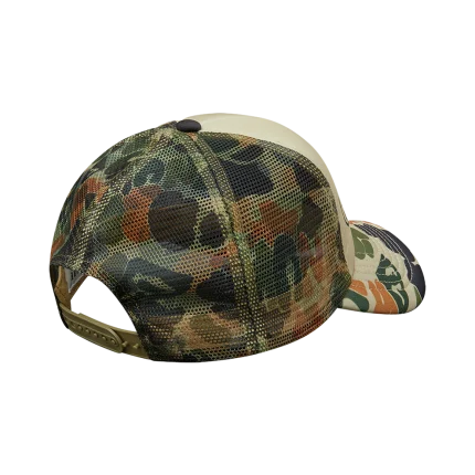 BBC x NUWO Trucker Cap – Billionaire Boys Club Camo
