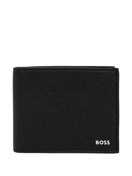 BOSS Leather Wallet - Black