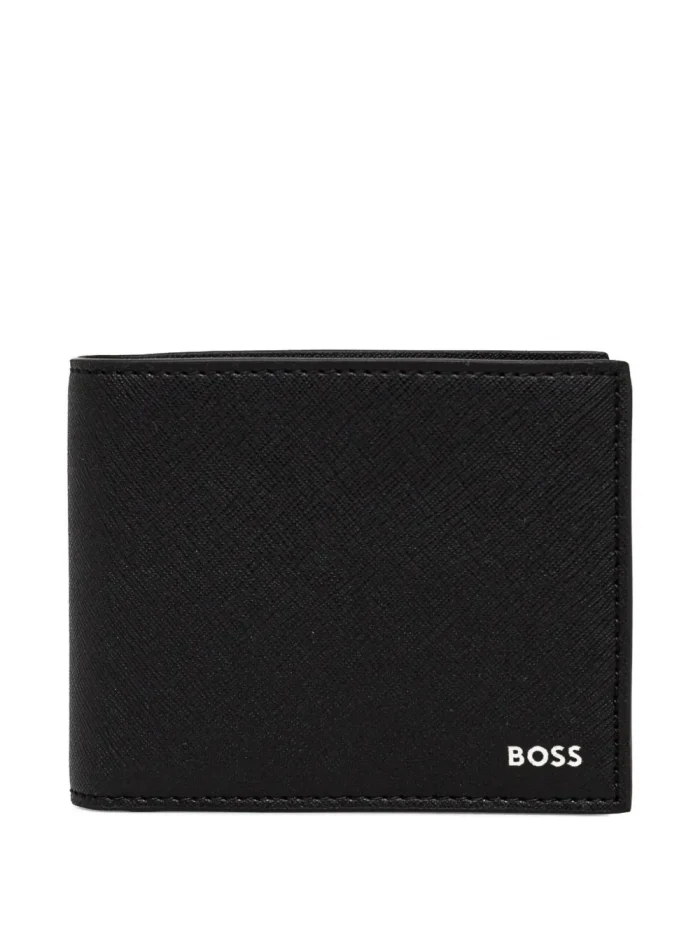 BOSS Leather Wallet - Black