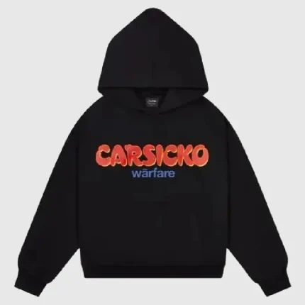Black Carsicko Cs Warfare Logo Hoodie