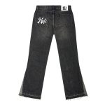 Black Flared Denim