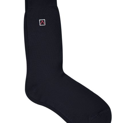 Black Plain Socks