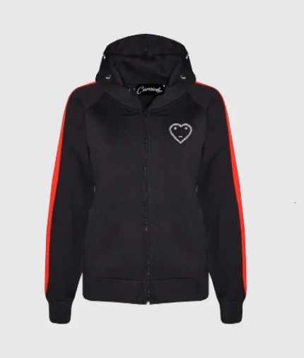 Black and Red Carsicko Hoodie