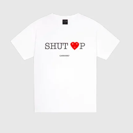 Caesicko SHUT P T-Shirt White