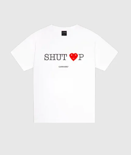 Caesicko SHUT P T-Shirt White