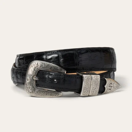 Caiman Tapered Belt Black