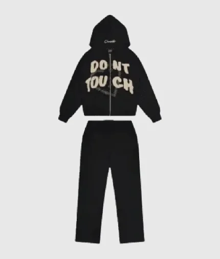 Carsicko Dont Touch Tracksuit Black