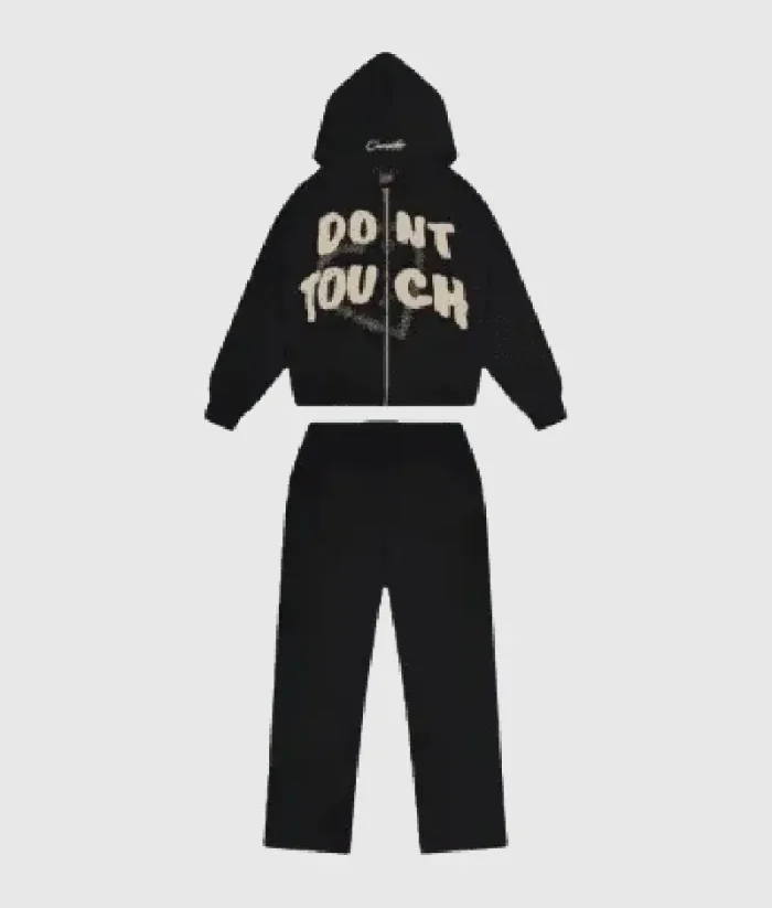 Carsicko Dont Touch Tracksuit Black