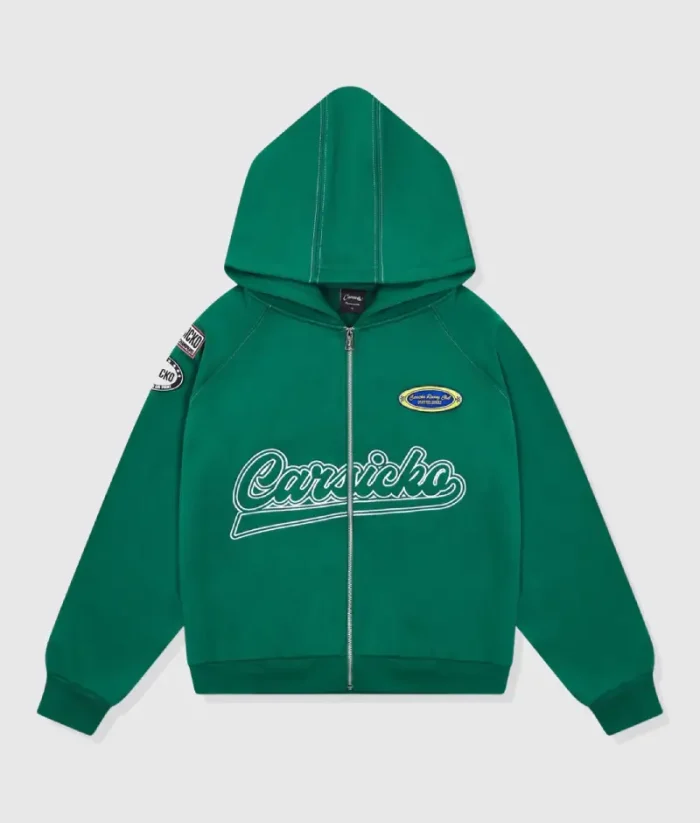 Carsicko Racing Club Green Hoodie