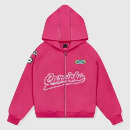 Carsicko Racing Club Pink Hoodie