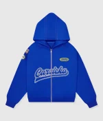 Carsicko Racing Club Zip-up Blue Hoodie