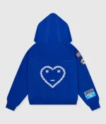 Carsicko Racing Club Zip-up Blue Hoodie