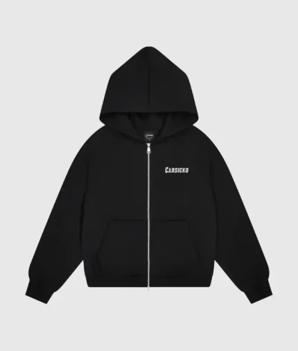 Carsicko Stamp Hoodie – Black