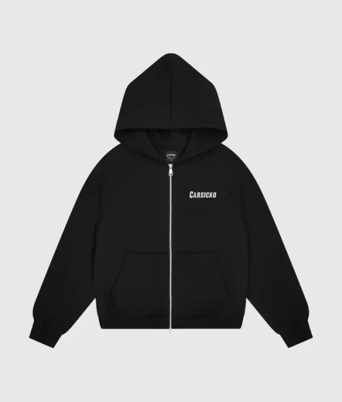 Carsicko Stamp Hoodie – Black