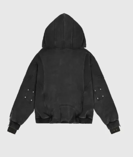 Carsicko War Hoodie Washed Grey