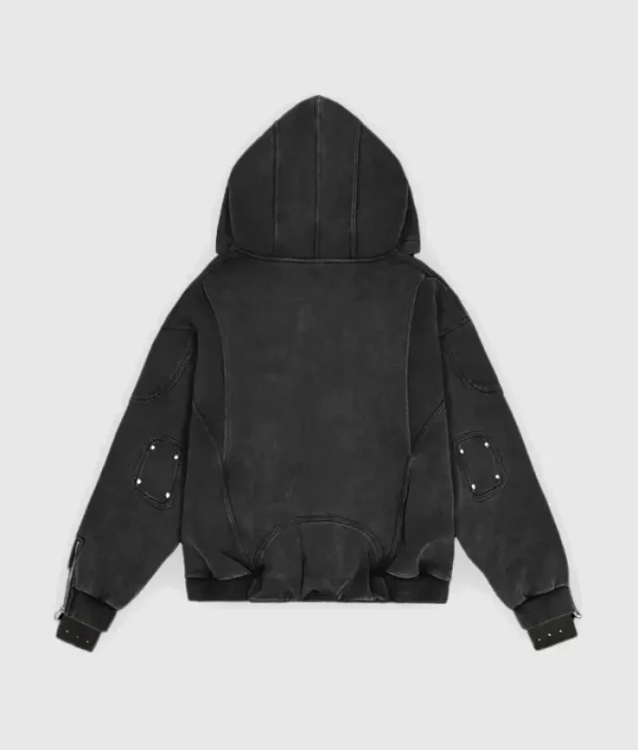 Carsicko War Hoodie – Washed Grey