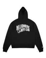 Classic Curve Logo Hoodie – Billionaire Boys Club Black