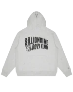 Classic Curve Logo Hoodie – Billionaire Boys Club Grey