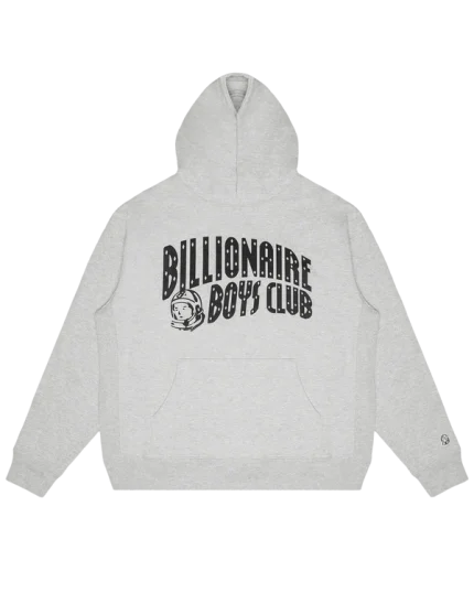 Classic Curve Logo Hoodie – Billionaire Boys Club Grey