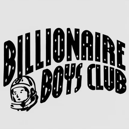 Classic Curve Logo Hoodie – Billionaire Boys Club White