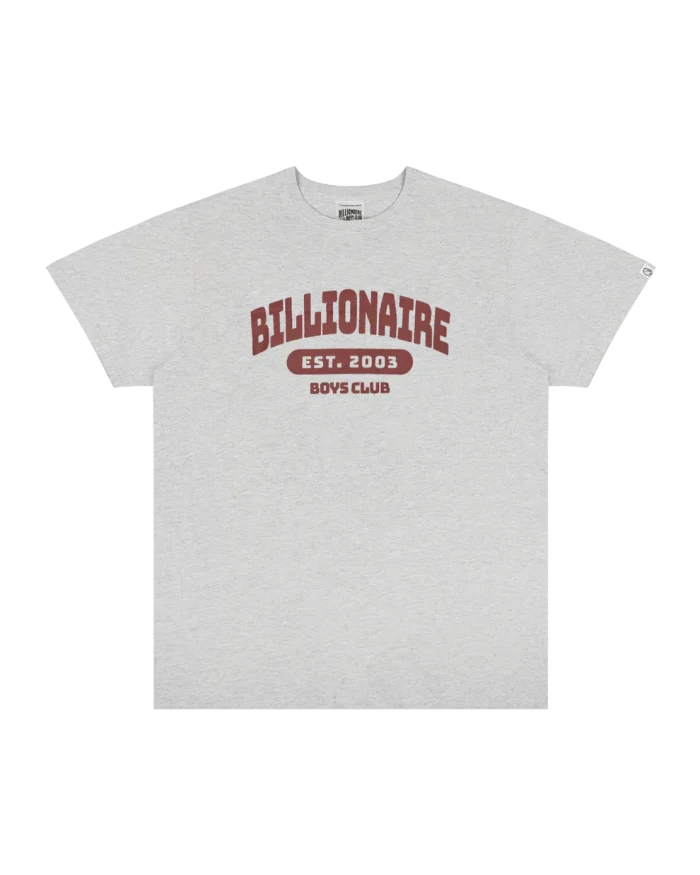 Collegiate Logo Tee – Billionaire Boys Club Grey