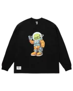 Cotton Long-Sleeve T-Shirt Astronaut