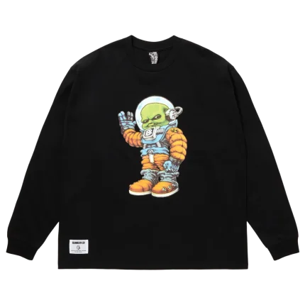 Cotton Long-Sleeve T-Shirt Astronaut