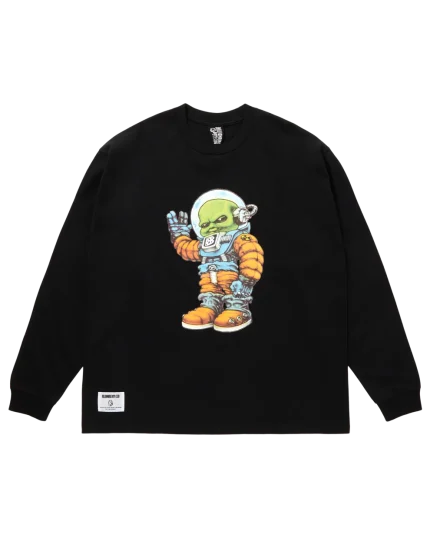 Cotton Long-Sleeve T-Shirt Astronaut