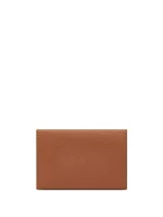Courrèges logo-plaque Leather Cardholder