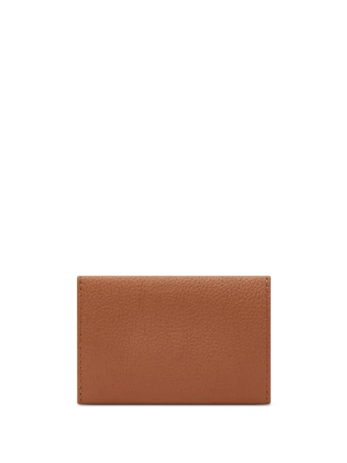 Courrèges logo-plaque Leather Cardholder