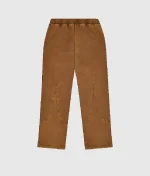 Cybe Track Pants Washed Brown-Pink Wine