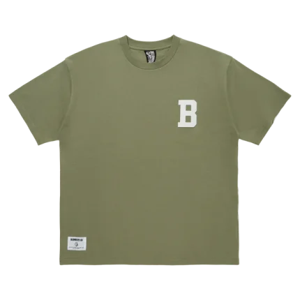 Felt Logo Cotton T-Shirt B Logo