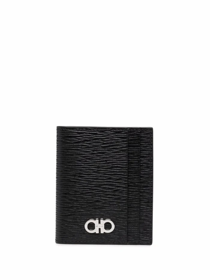 Ferragamo Gancini Leather Cardholder
