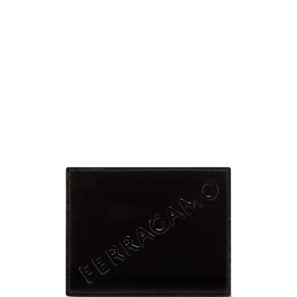 Ferragamo logo-embossed Leather Cardholder