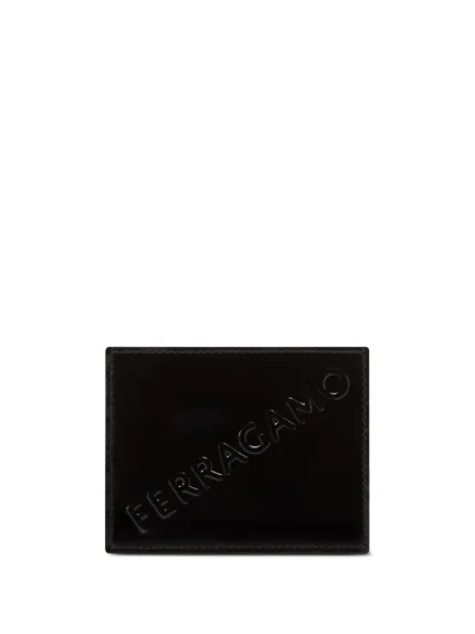 Ferragamo logo-embossed Leather Cardholder
