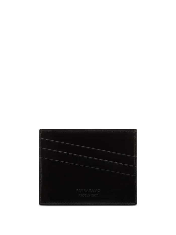 Ferragamo logo-embossed Leather Cardholder