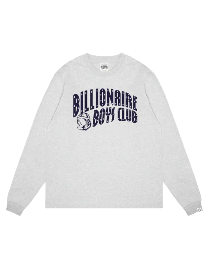 Flocked Classic Curve Long-Sleeve Tee