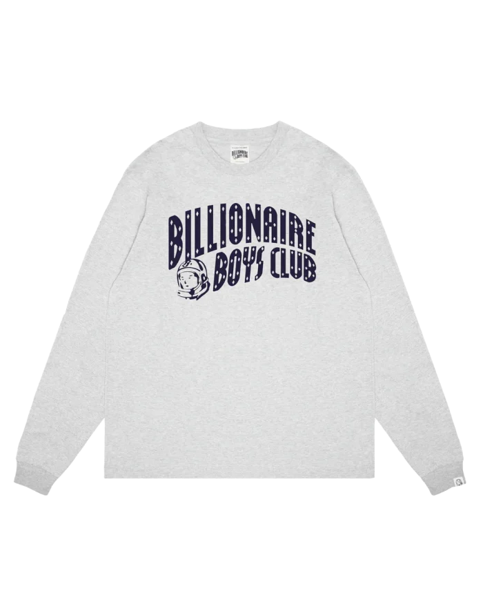 Flocked Classic Curve Long-Sleeve Tee
