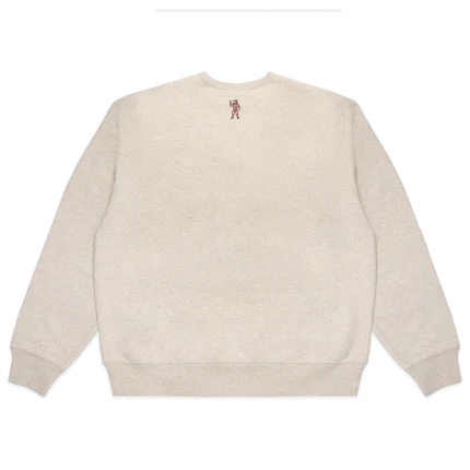 Flocked Helmet Head Crewneck
