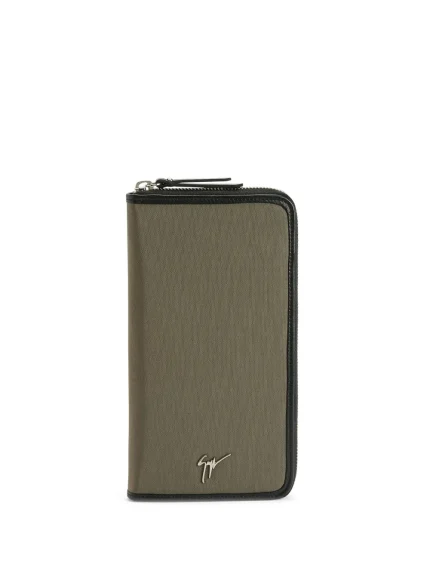 Giuseppe Zanotti Samuel logo-plaque Wallet