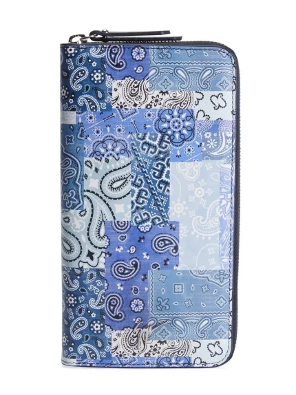 Giuseppe Zanotti bandana-print zip-around Wallet