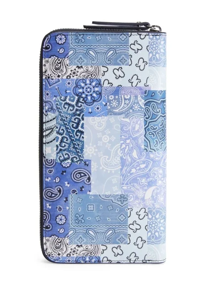 Giuseppe Zanotti bandana-print zip-around Wallet